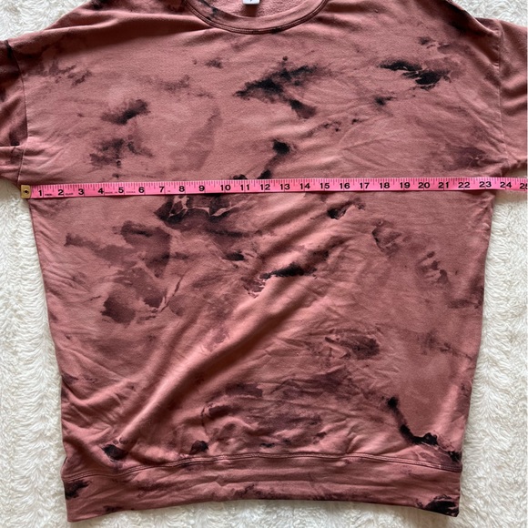 Athleta Palermo Pink Balance Pullover Sweatshirt sz S - Picture 6 of 9